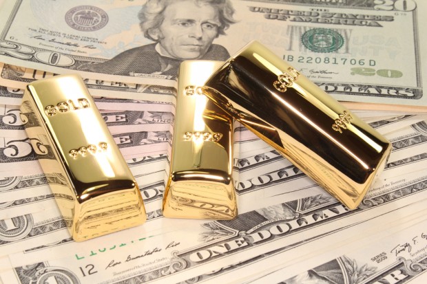 ارتفاع جديد بأسعار الذهب بالتزامن مع تراجع سعر الدولار اليوم
