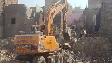 أعمال إزالة العقارات في 4 مناطق بالقاهرة
