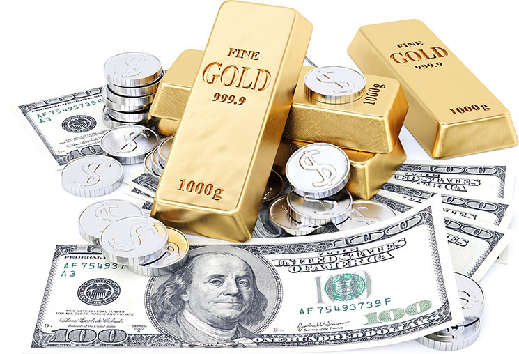 الدولار يتراجع والذهب يصعد لأعلى مستوى في أسبوع