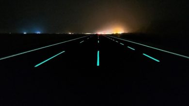 تفاصيل تطبيق السعودية لتقنية الدهان المضيء على الطرق السريعة
